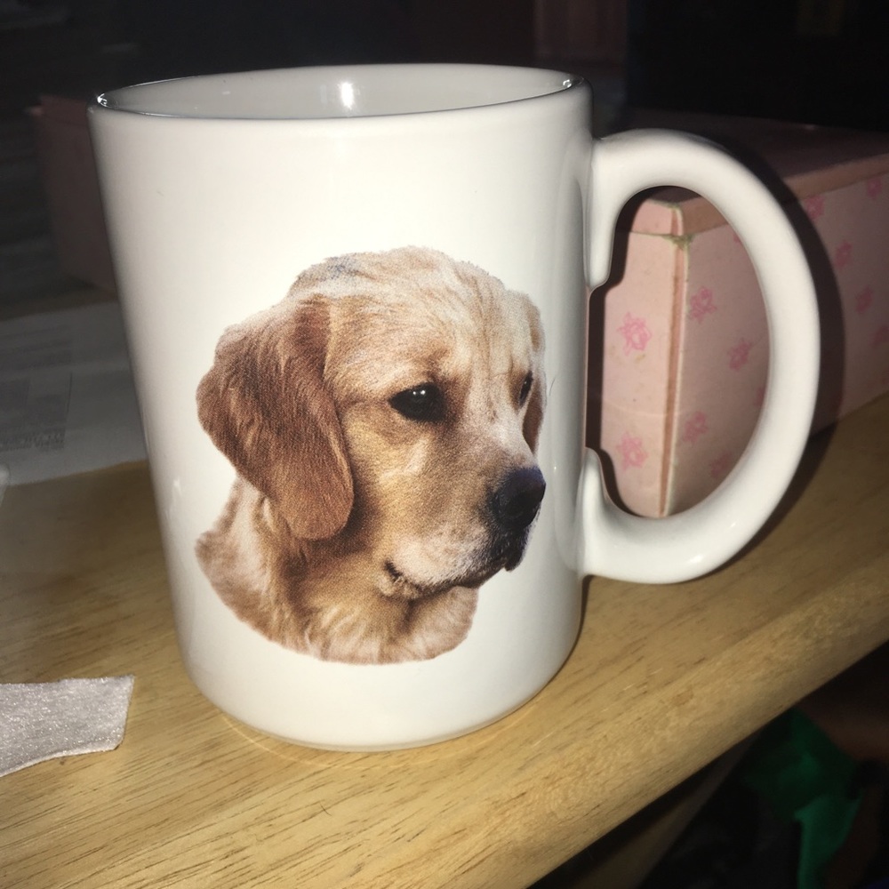 Adorable Golden retriever mug